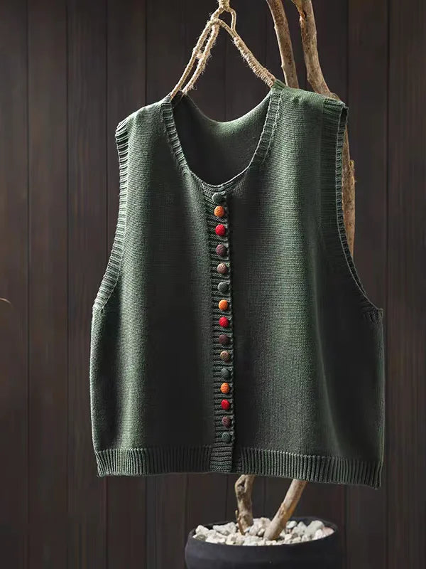 Maëva - Gilet Élégant Tricot