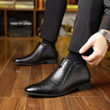 Clara - Stylish Leather Ankle Boots