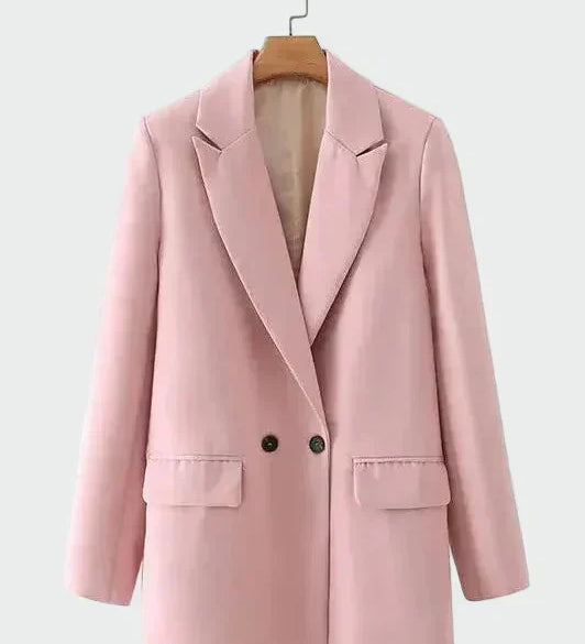 Fiona - Contemporary Oversized Blazer - Charlotte & Willow, product photo 10