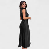 Clara - Sophisticated Satin Gown