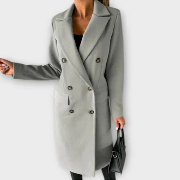 Céline - Chic Overcoat - Charlotte & Willow, back