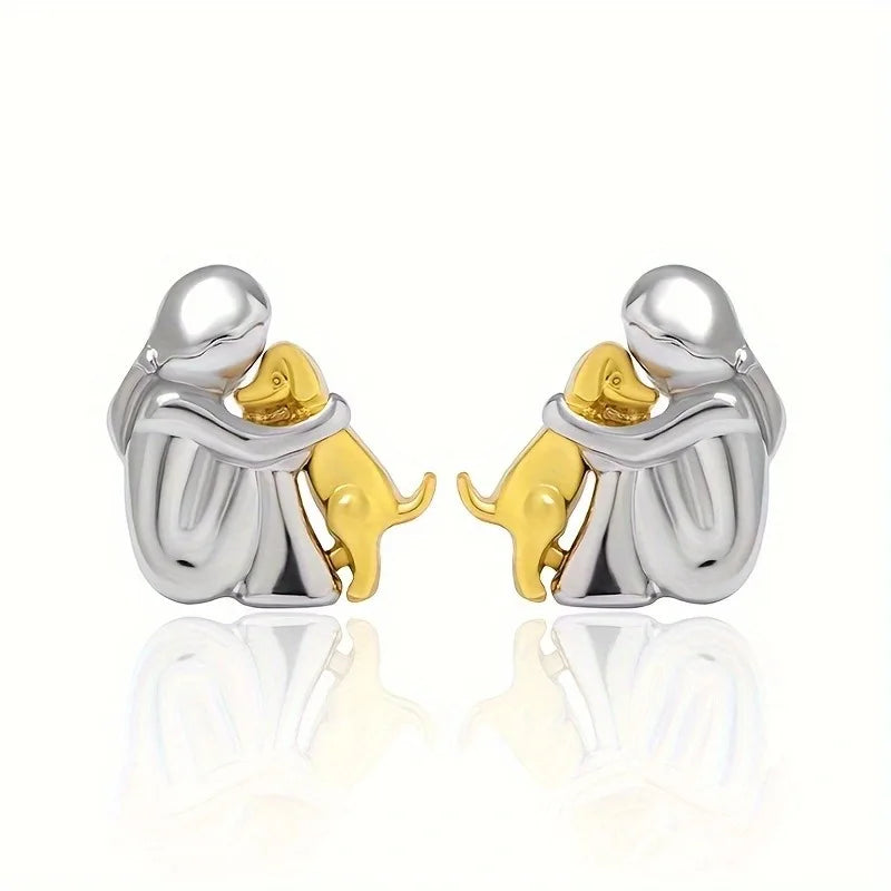Aisling - Heartfelt Earrings - Charlotte & Willow, back