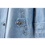 Lucia │Everyday Denim Cape Jacket