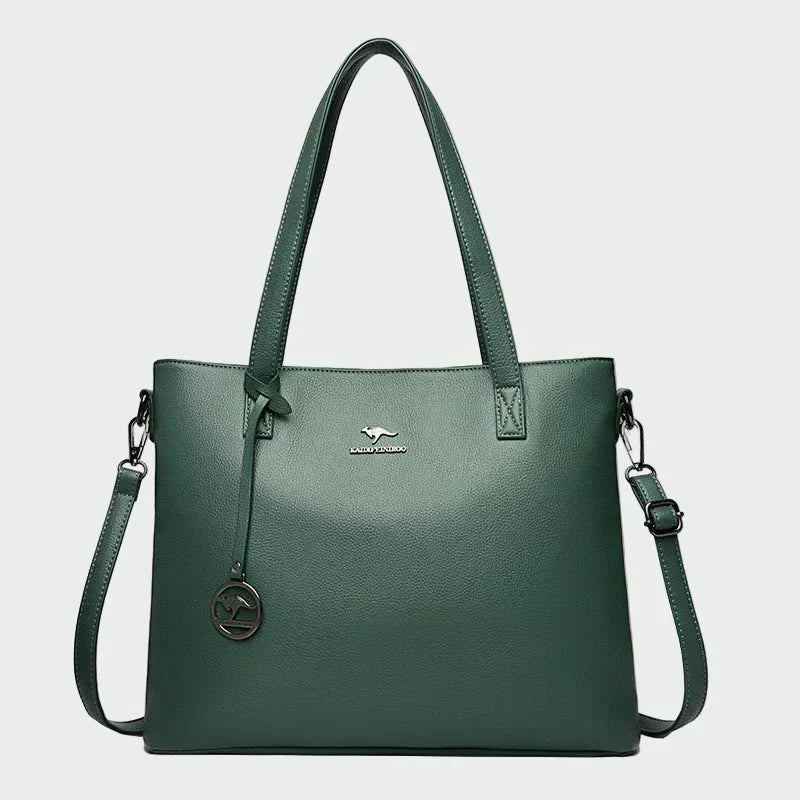 Charlotte - Sac Tote Bordeaux