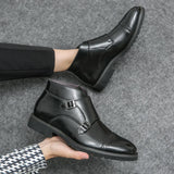 Anaïs - Dual Buckle Ankle Boots