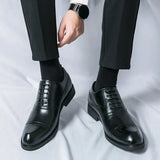 Justine - Classic Leather Brogue Footwear