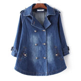 Lucia │Everyday Denim Cape Jacket