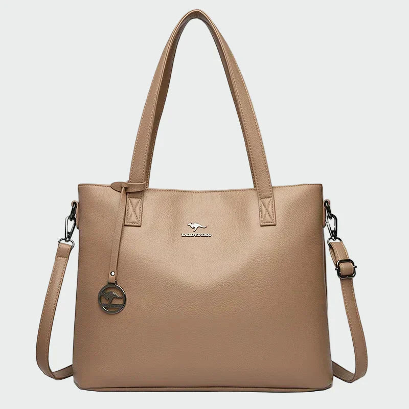 Charlotte - Sac Tote Bordeaux