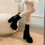 Élodie - Striking Punk Ankle Boots