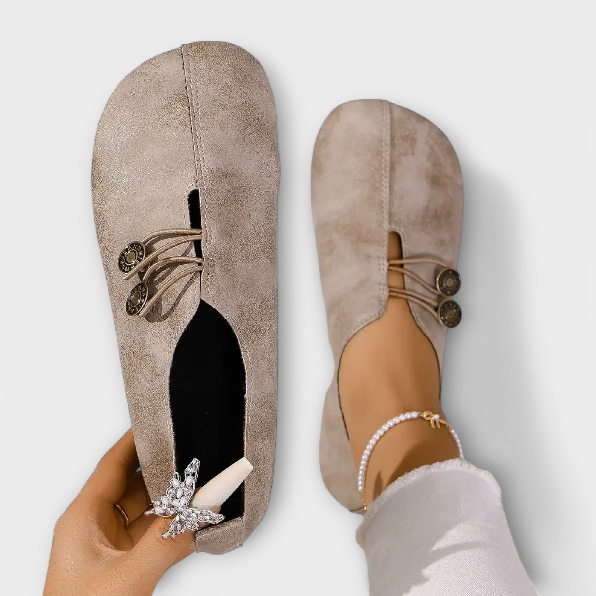 Blánaid - Luxuriously Soft Ballet Shoes - Charlotte & Willow, product photo 6