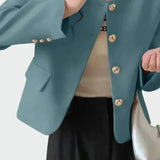 Sarah - Chic Golden Blazer