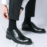 Justine - Classic Leather Brogue Footwear