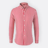 Delphine - Timeless Striped Button-Up
