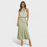 Anaïs - Sophisticated Satin Gown