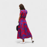 Romane - Floral Wrap Dress Design