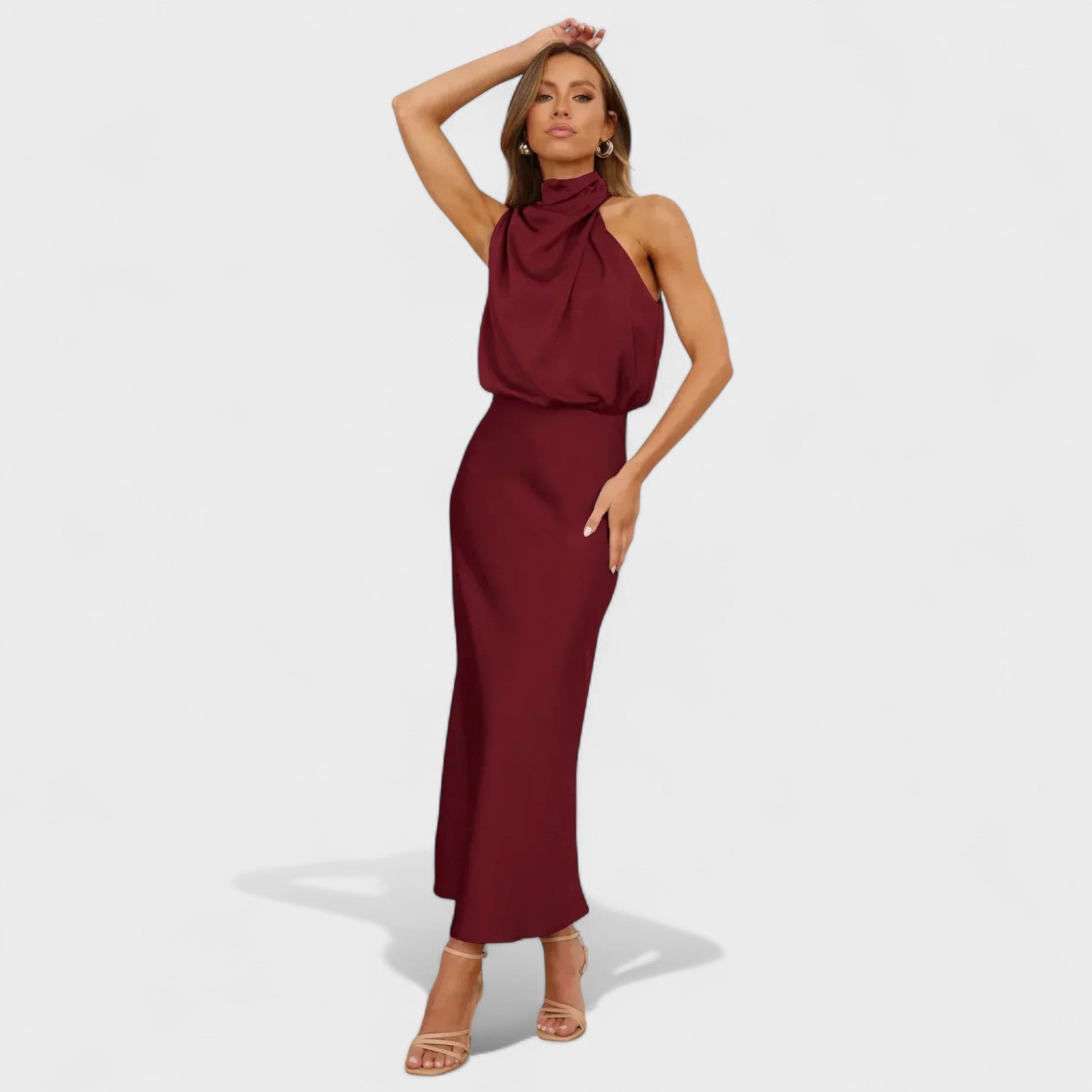 Sorcha - Sophisticated Gown - Charlotte & Willow, front
