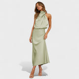 Anaïs - Sophisticated Satin Gown