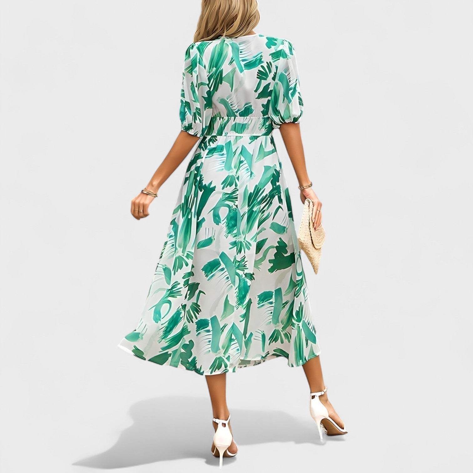 Niamh - Blooming Midi Dress - Charlotte & Willow, product photo 6