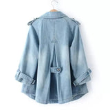 Lucia │Everyday Denim Cape Jacket
