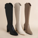 Élodie - Bold Chunky Heel Ankle Boots