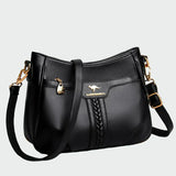 Valentine's Black Shoulder Bag