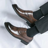 Justine - Classic Leather Brogue Footwear