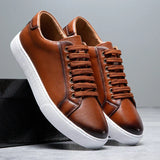 Élodie - Chic Leather Sneakers