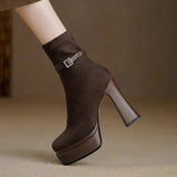 Anaïs - Chic Suede Ankle Boots