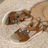 Comfortable Orthopaedic Wedge Heel Sandals - 2025