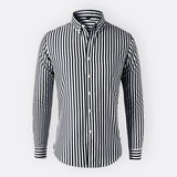 Delphine - Timeless Striped Button-Up