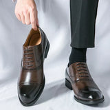Justine - Classic Leather Brogue Footwear