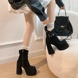 Élodie - Striking Punk Ankle Boots