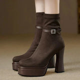 Anaïs - Chic Suede Ankle Boots
