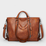 Inès - Oversized Leather Tote
