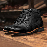 Anaïs - Vintage Leather Ankle Boots
