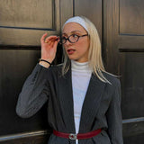 Margot - Retro Oval Eyeglasses