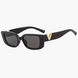 Inès - Oval Gold-Toned Glasses