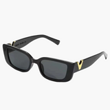 Inès - Oval Gold-Toned Glasses