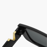 Inès - Oval Gold-Toned Glasses
