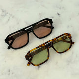 Clara - Retro Aviator Sunglasses