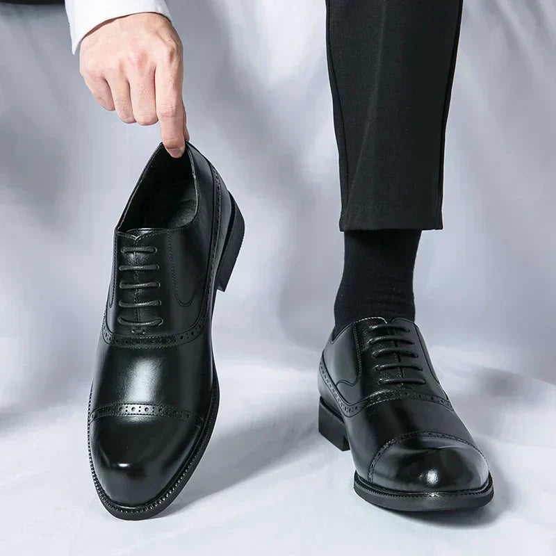 Justine - Chaussures Brogue Cuir