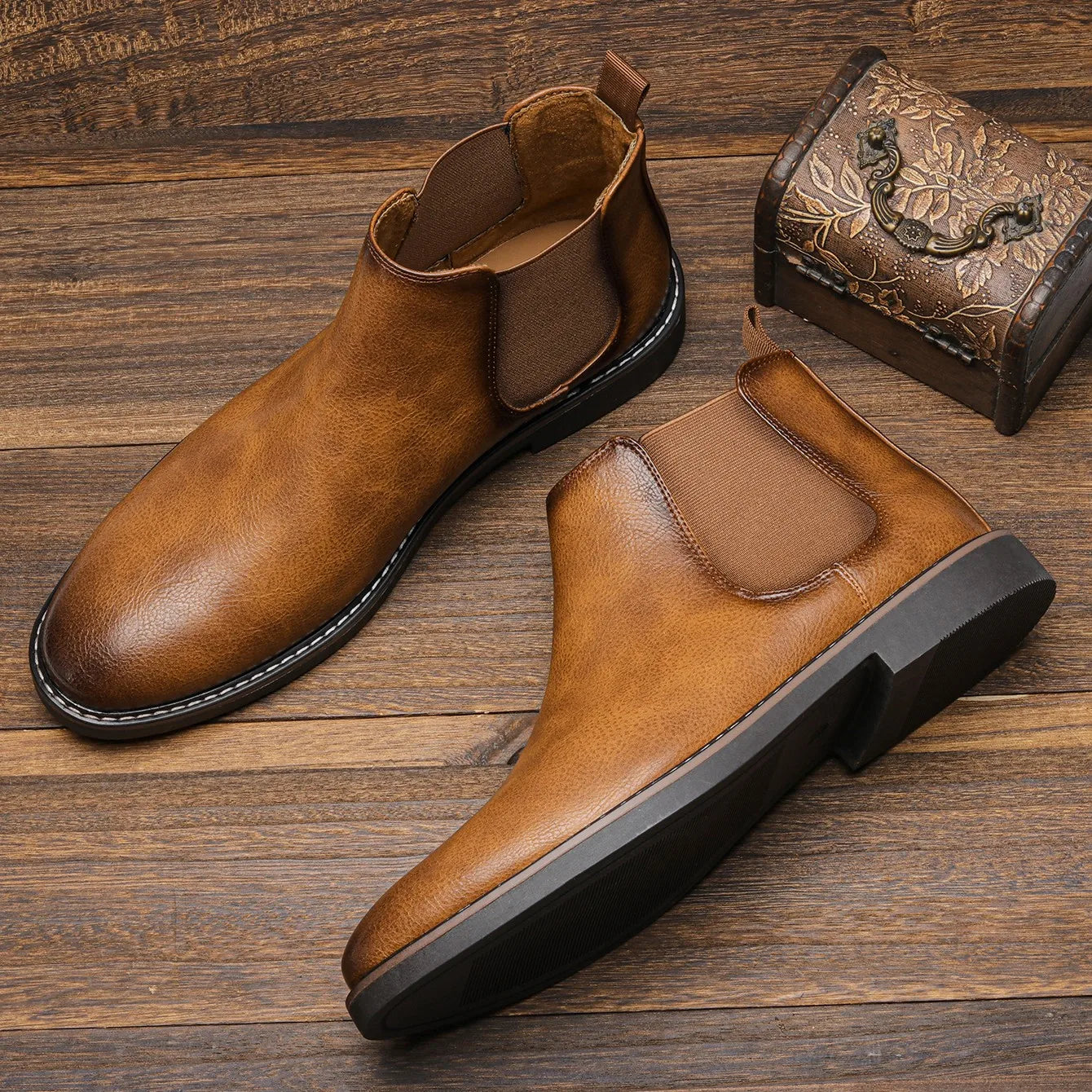 Tadhg Chic Chelsea Ankle Boots - Charlotte & Willow, styled look