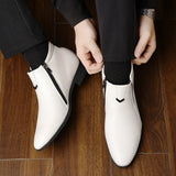 Clara - Stylish Leather Ankle Boots
