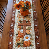 Autumn Abundance Quilted Table Runner
