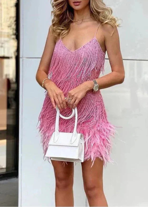 Clara - Robe Paillettes Élégante