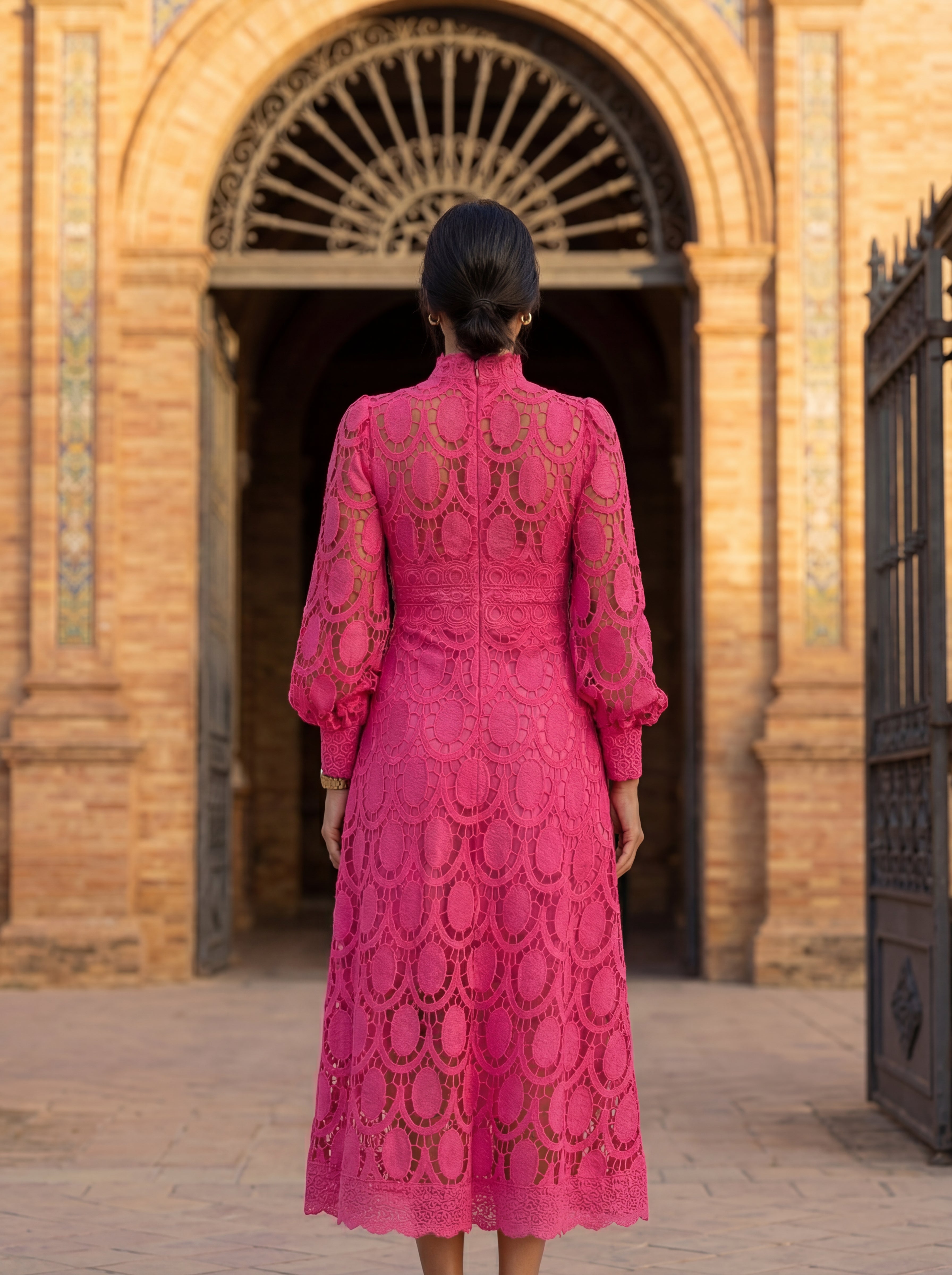 Fiadh Dress - Charlotte & Willow, front view