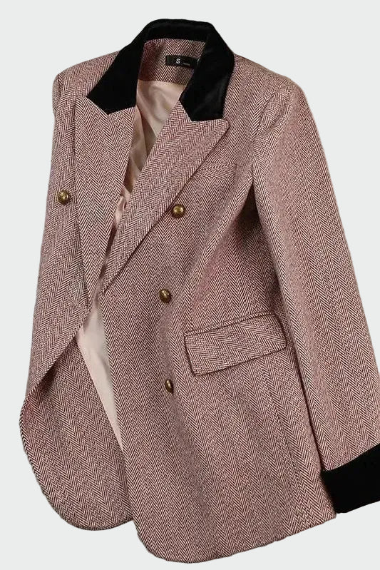 Élodie - Manteau Double Fermeture