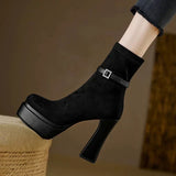 Anaïs - Chic Suede Ankle Boots