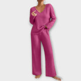 Céline - Chic Ribbed Ensemble