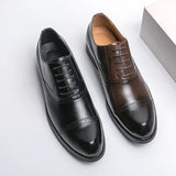Justine - Classic Leather Brogue Footwear
